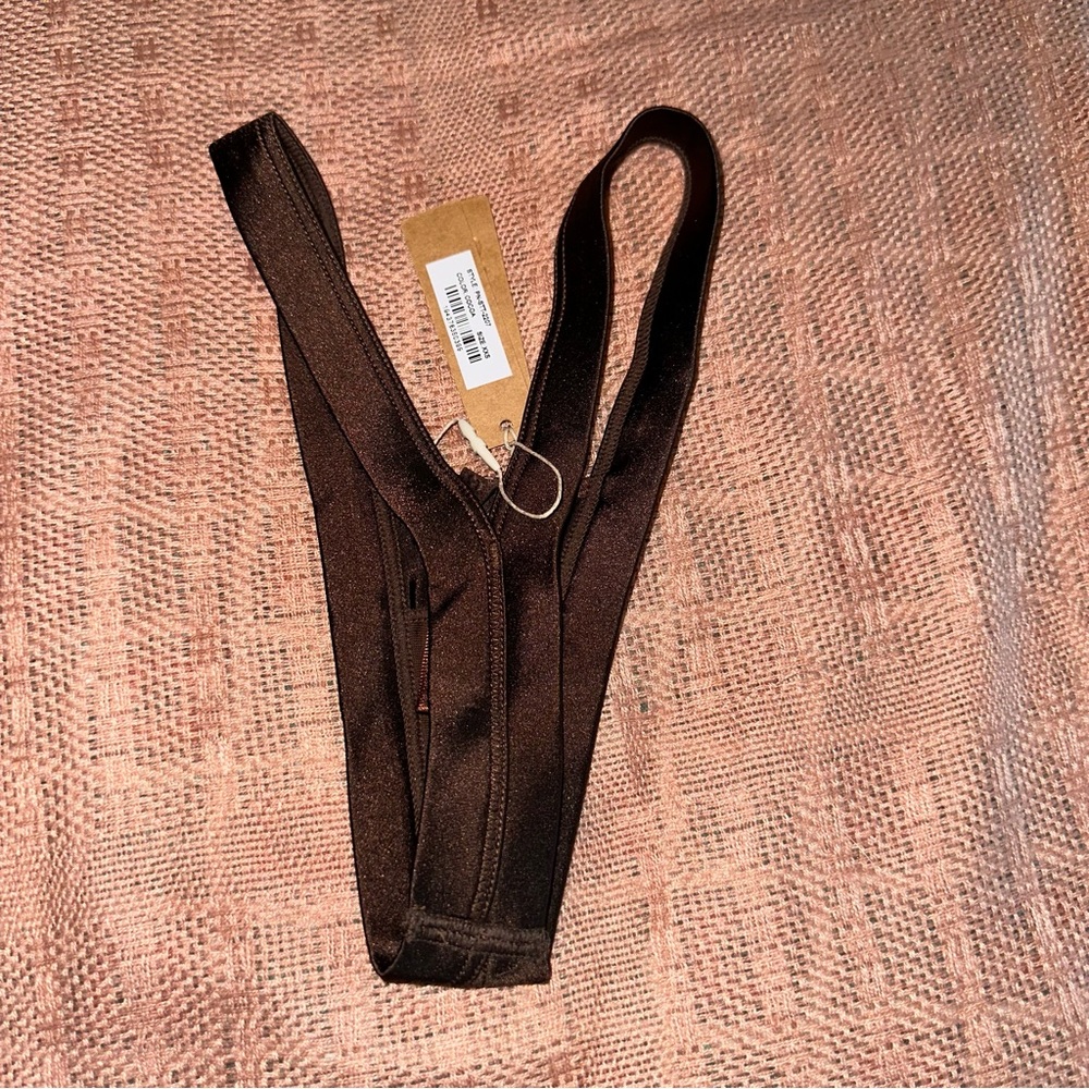 NWT Skims Satin Butterfly Thong - Picture 2 of 4